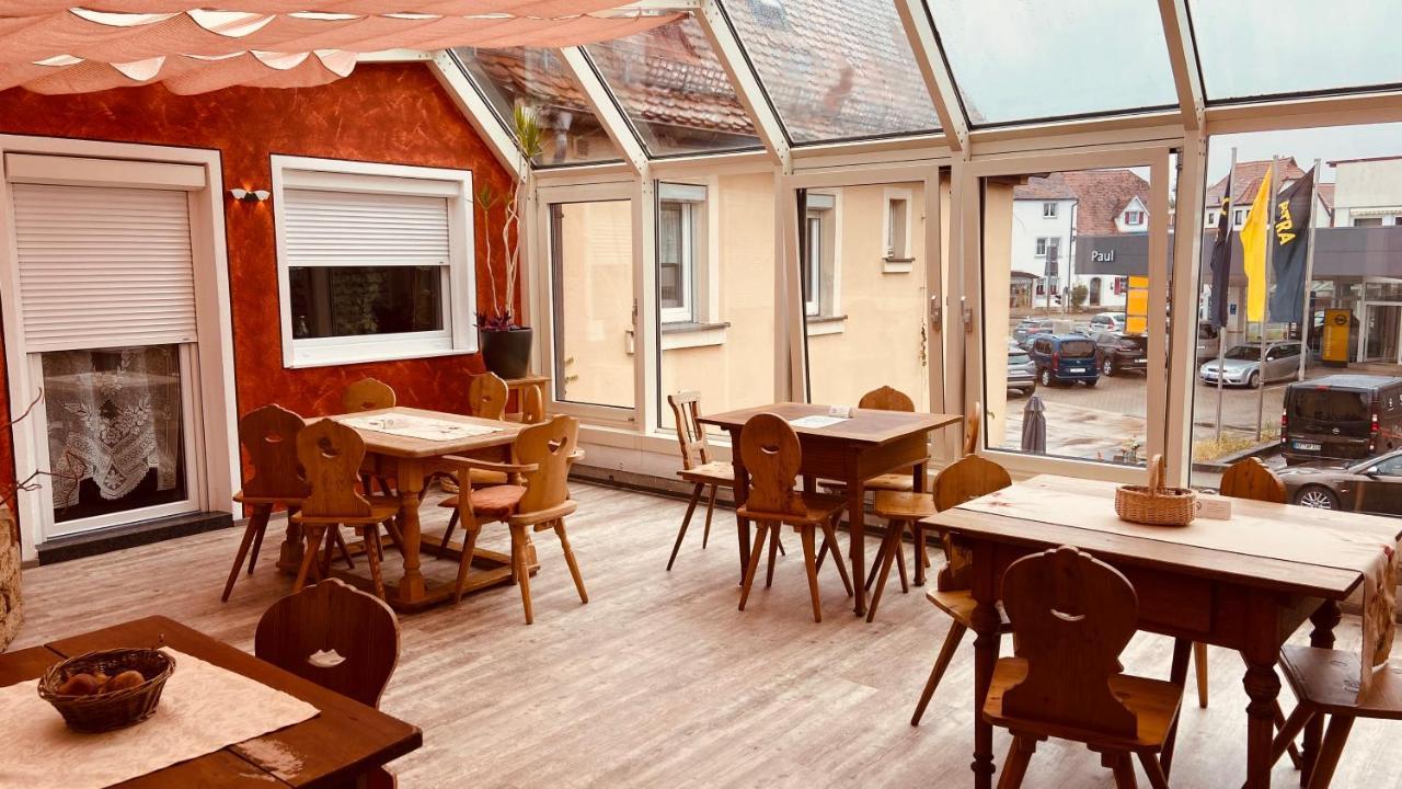 Gaestehaus Eberlein Rothenburg ob der Tauber Ngoại thất bức ảnh